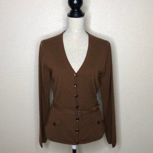 Burberry Brown Cashmere Sweater